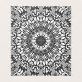 Floral Mandala Visitekaartjes (Binnenkant ongevouwen)