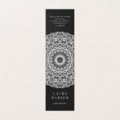 Floral Mandala Visitekaartjes (Buitenkant ongevouwen)