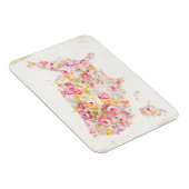 Floral Map of the USA Magneet (Rechterzijde)