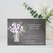 Floral Mason Jar | RSVP (Debout devant)