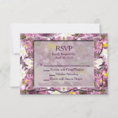 Floral Mauve de Victoria RSVP (Devant)