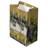 Floral Medium Cadeauzakje (Voorkant Gekanteld)