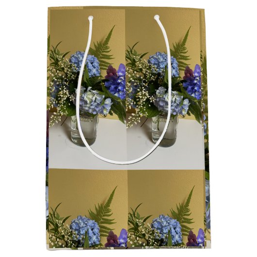 Floral Medium Cadeauzakje (Voorkant)