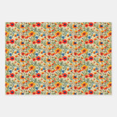 Floral Medley Inpakpapier Vel (Voorkant 3)