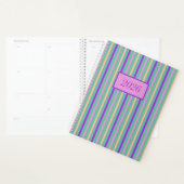Floral Medley Stripes Planner (Display)