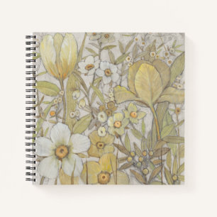 Floral mengen notitieboek