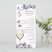 Floral Menu (Staand voorkant)