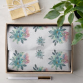 Floral Mermaid Decoupage For Shells Tissuepapier (Geschenk)