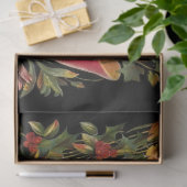   Floral Merry Kerstmis Tissuepapier (Geschenk)