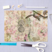 Floral met eekhoorn Tissuepapier (Craft)