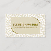 Floral Minimal Visitekaartje (Voorkant)