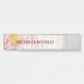 Floral Minimalist Plain Modern Deurbordje (Voorkant)