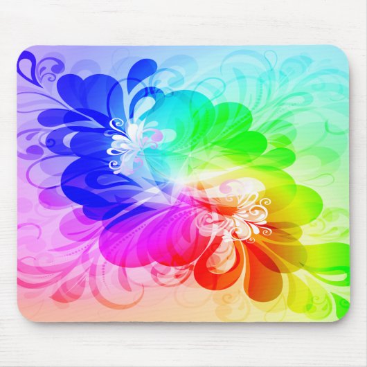 Floral Mode 5 Mousepad Muismat (Voorkant)