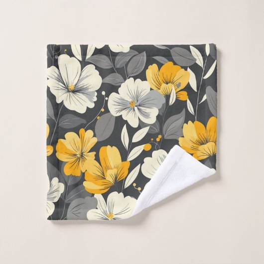Floral moderne (Gant de toilette)