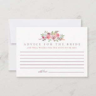Floral moderne pour les cartes de mariées