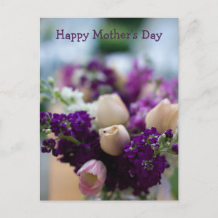 Floral Moederdag Briefkaart