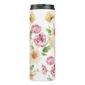 Floral Moederdag Gift Mam Tumbler Thermosbeker (Achterkant)