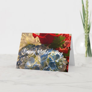 Floral Moederdag Kaart