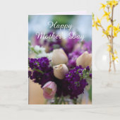 Floral-Moederdag Kaart (Gele Bloem)