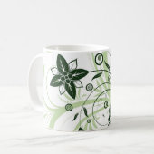 Floral-mok Koffiemok (Voorkant links)