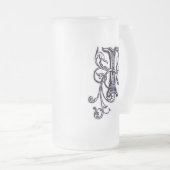 Floral Monogram "F" - Mok (Voorkant rechts)