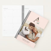 Floral Monogram Galerij van 4 Foto's Maandelijks Planner (Display)