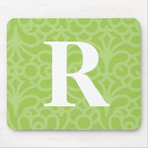 Floral Monogram - letter R Muismat