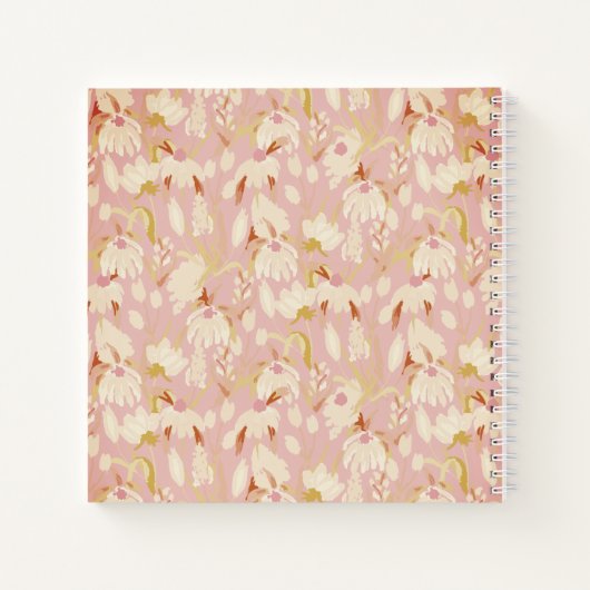 Floral Monogram Notebook Journal (Dos)