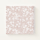 Floral Monogram Notebook Journal Notitieboek (Achterkant)