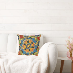 Floral Mosaic Pillow Kussen