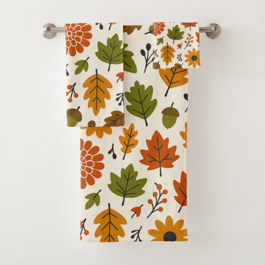 Floral Motif d'automne (En situation)