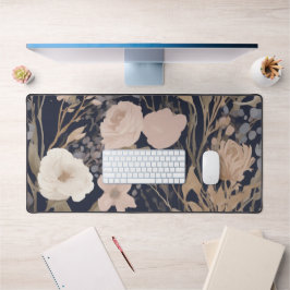 Floral Motif Desk Mat