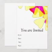 Floral Motif Kaart (Voorkant / Achterkant)