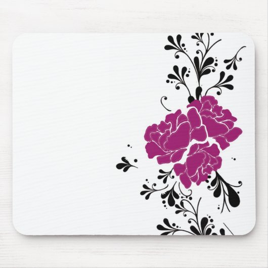 Floral Mouse Mat Muismat (Voorkant)