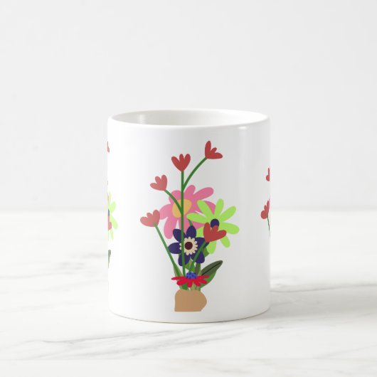 floral mug (Centre)