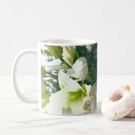 Floral Mug (Avec donut)