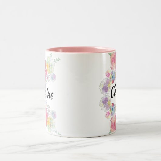 Floral Mug - Christine (Centre)
