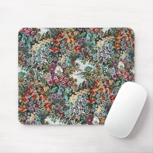 Floral Muismat (Met muis)