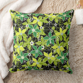 Floral multicolored sketch retro autumn kussen