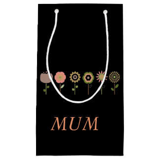 Floral Mum Gift Bag Klein Cadeauzakje