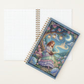 Floral Mushroom & Glowing Storybook Castle Journal (À l'intérieur)