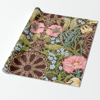 Floral naadloos patroon, achtergrond met in art. cadeaupapier