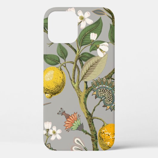 Floral naadloos patroon. Botanisch behang. Plan Case-Mate iPhone Case (Achterkant)