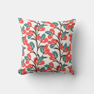 Floral naadloos patroon. Cute florale achtergrond. Kussen