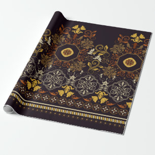 Floral naadloos patroon.  indiaans decoratief cadeaupapier