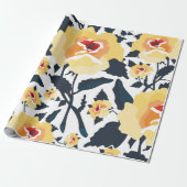 Floral naadloos patroon met rozen. naadloze texti cadeaupapier (Uitgerold)