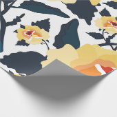 Floral naadloos patroon met rozen. naadloze texti cadeaupapier (Hoek)