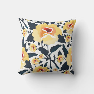 Floral naadloos patroon met rozen. naadloze texti kussen