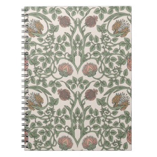 Floral naadloos patroon. notitieboek