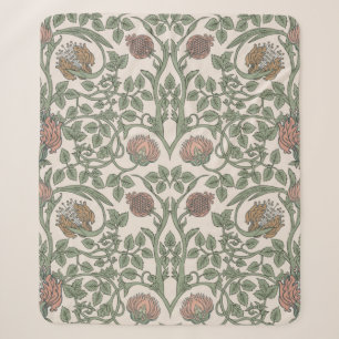 Floral naadloos patroon. sherpa deken